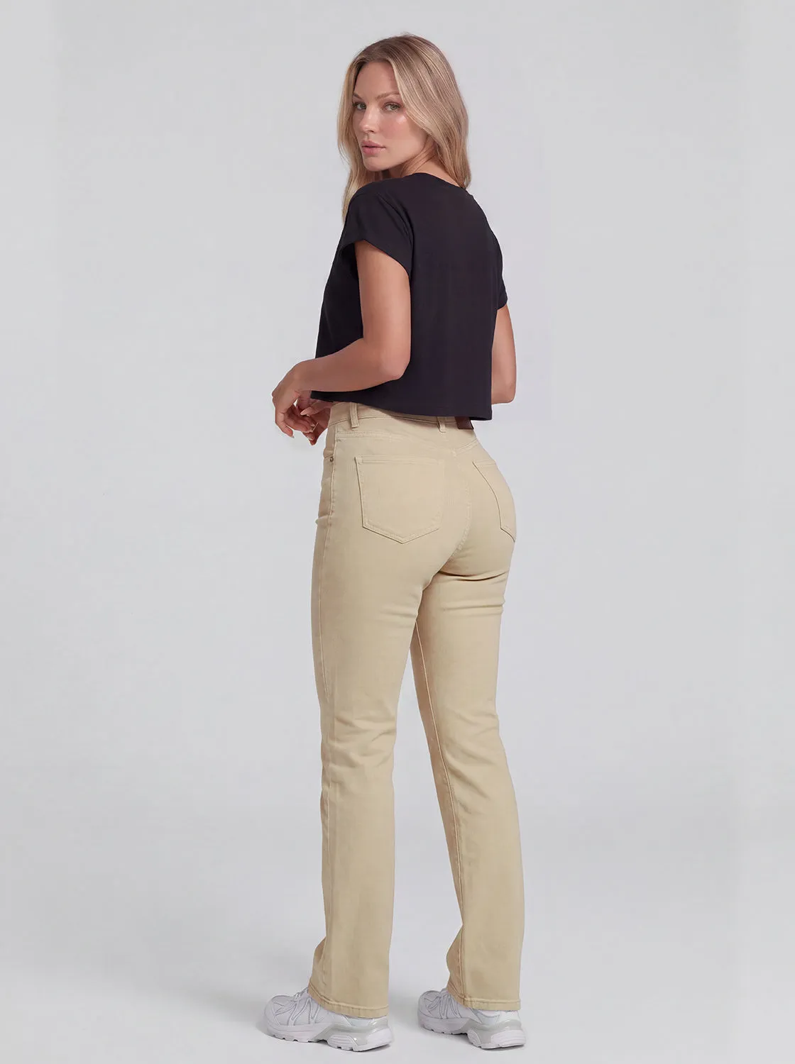 High Waisted Flare Jeans sold by BetterMe product image thumbnail 2