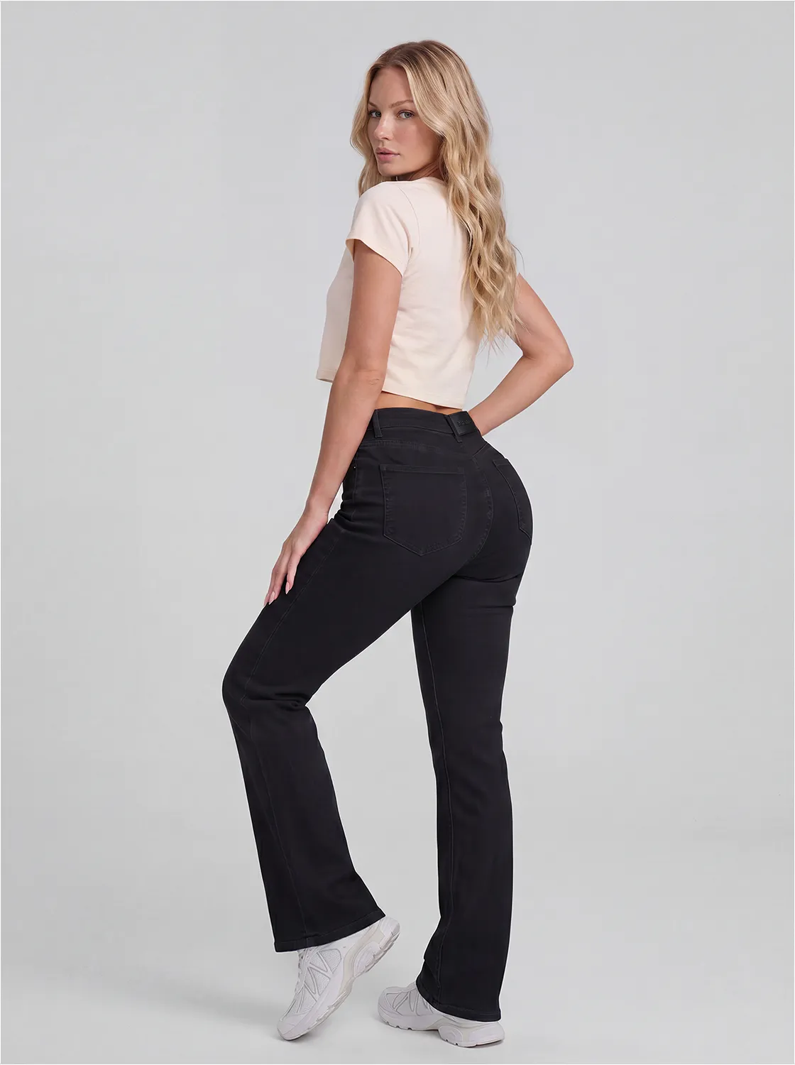 High Waisted Flare Jeans sold by BetterMe product image thumbnail 5