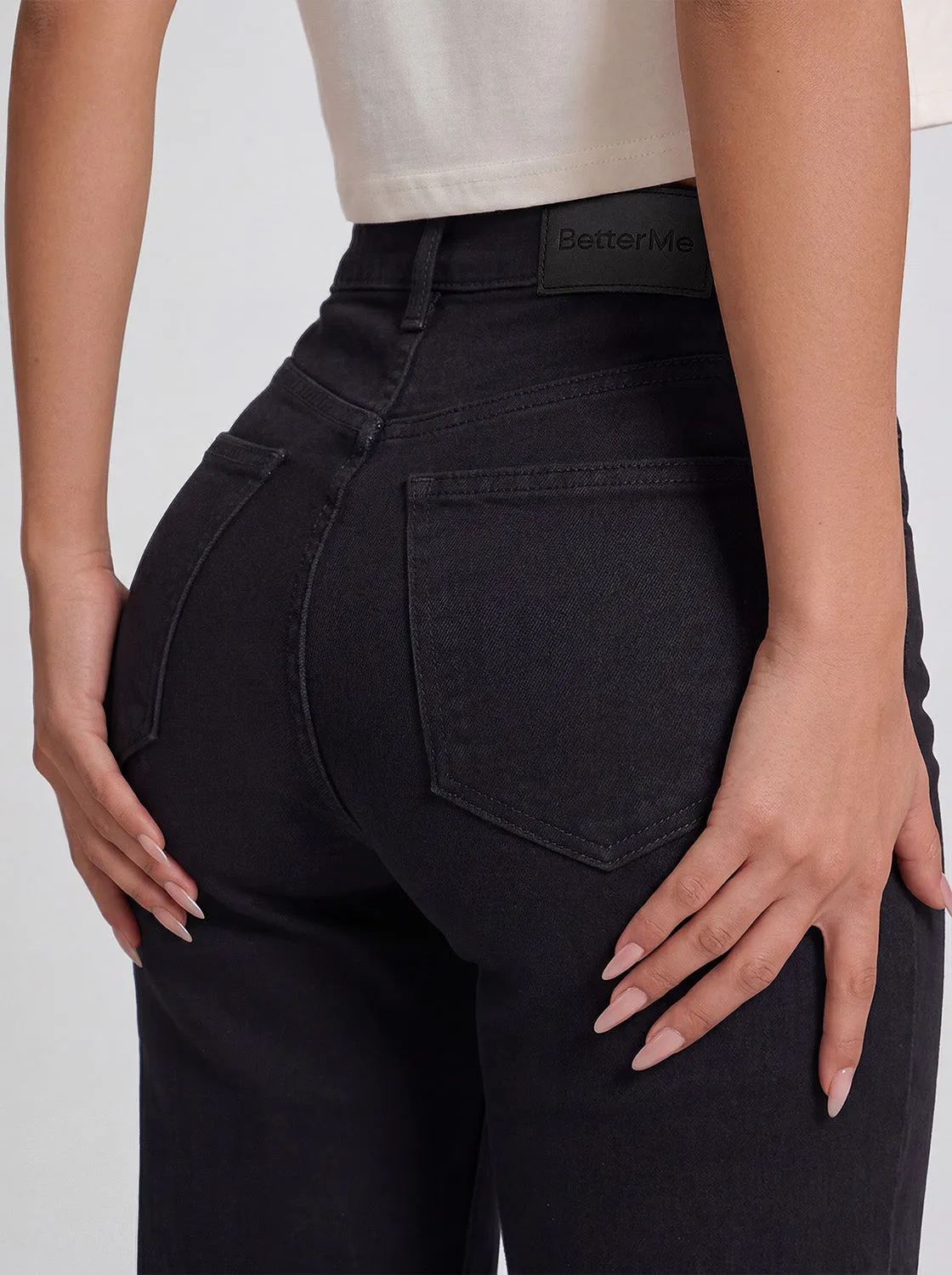 High Waisted Flare Jeans sold by BetterMe product image thumbnail 4