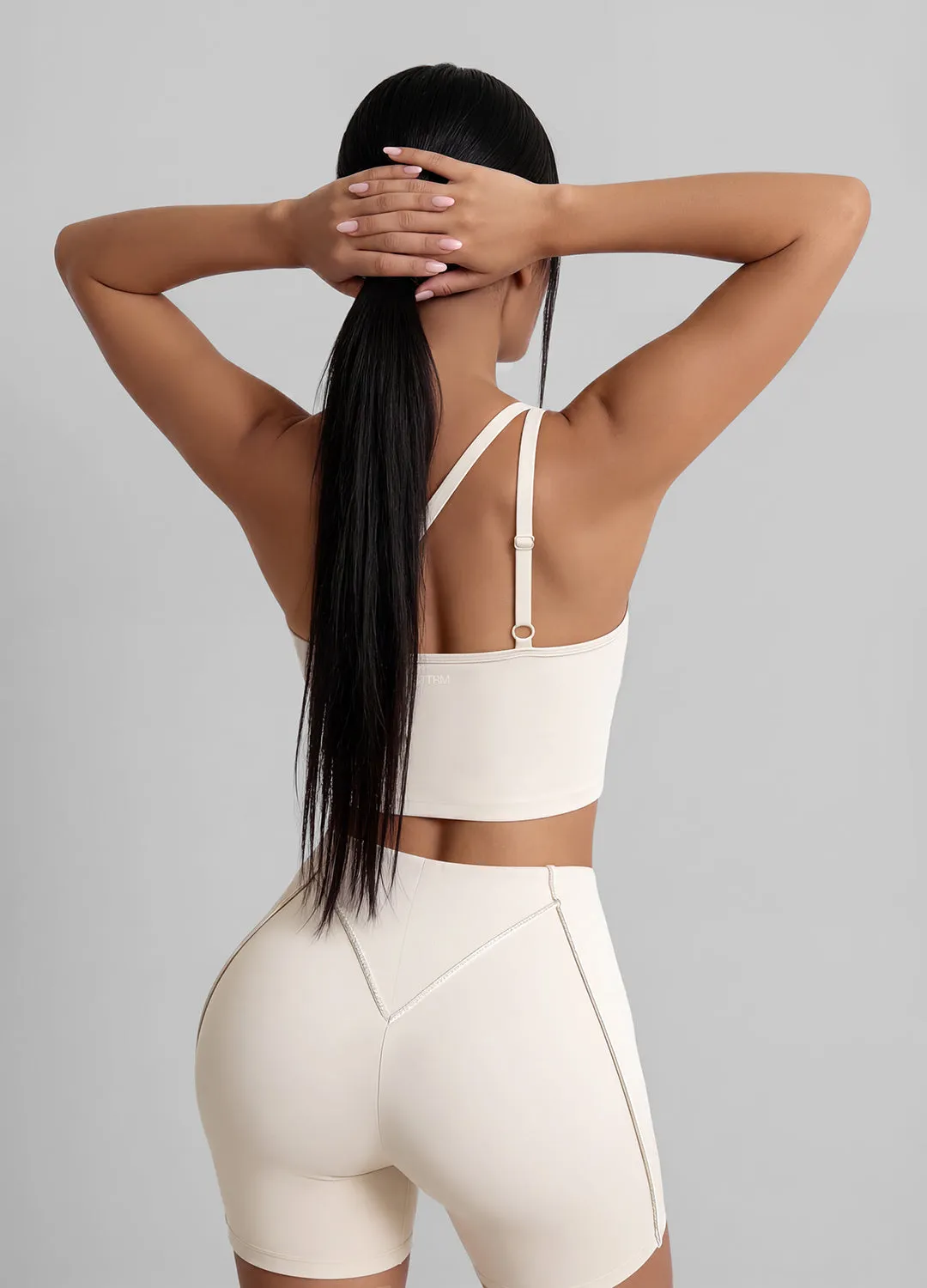 One-Shoulder Cutout Crop Top sold by BetterMe product image thumbnail 3