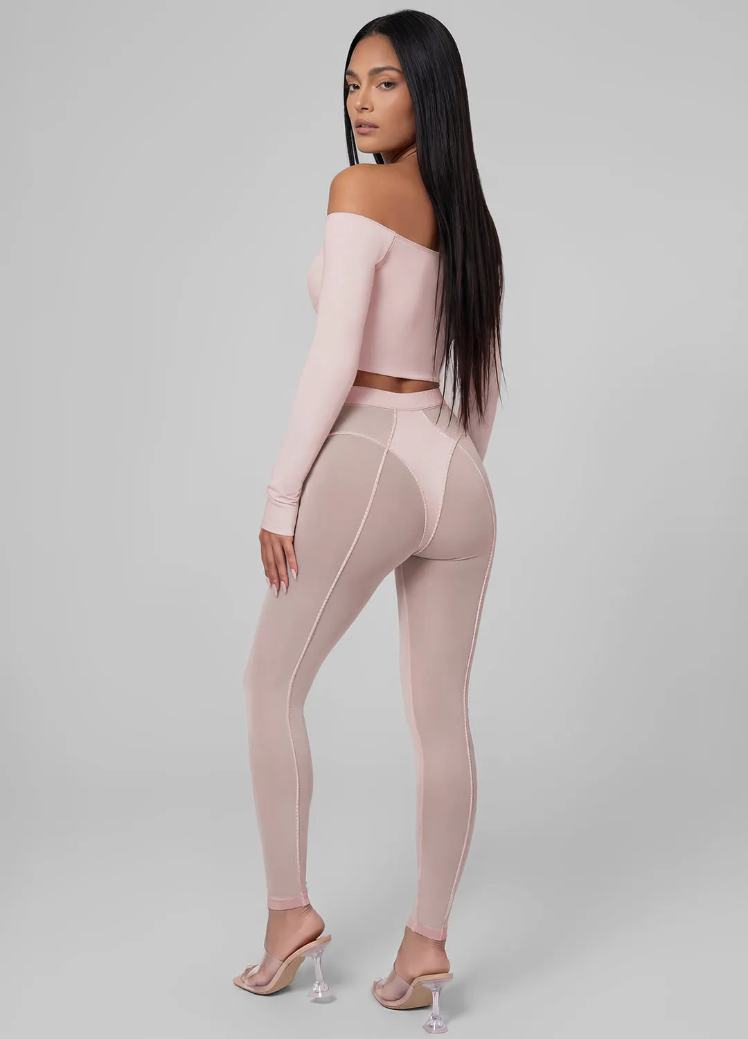 Off-the-Shoulder Long Sleeve Top sold by BetterMe product image thumbnail 5