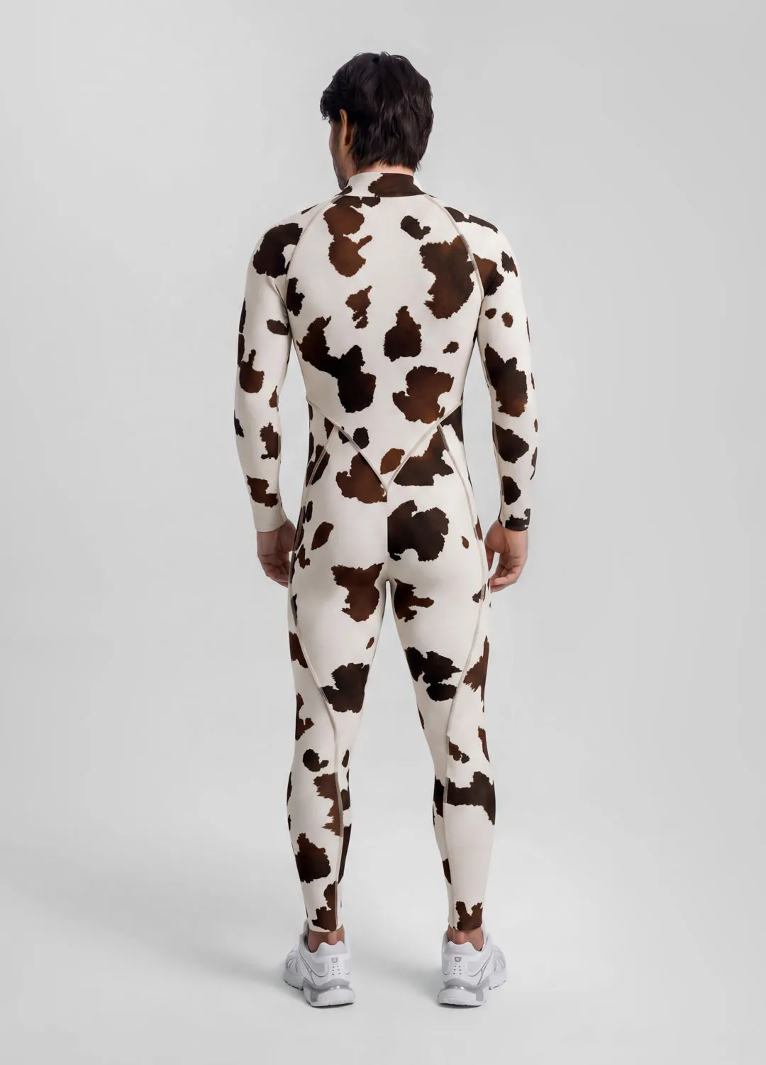 Mocha Cow Closed-Back Herosuit sold by BetterMe product image thumbnail 3