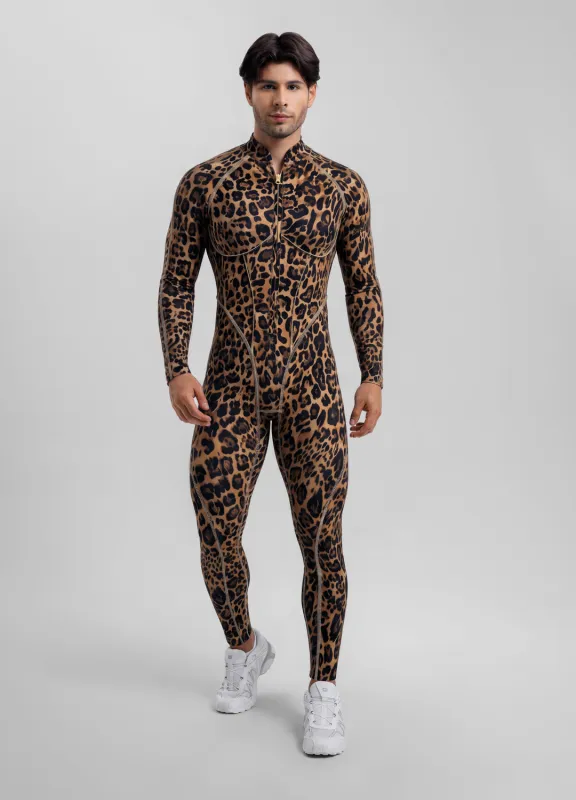 Golden Leopard Closed-Back Herosuit made by BetterMe