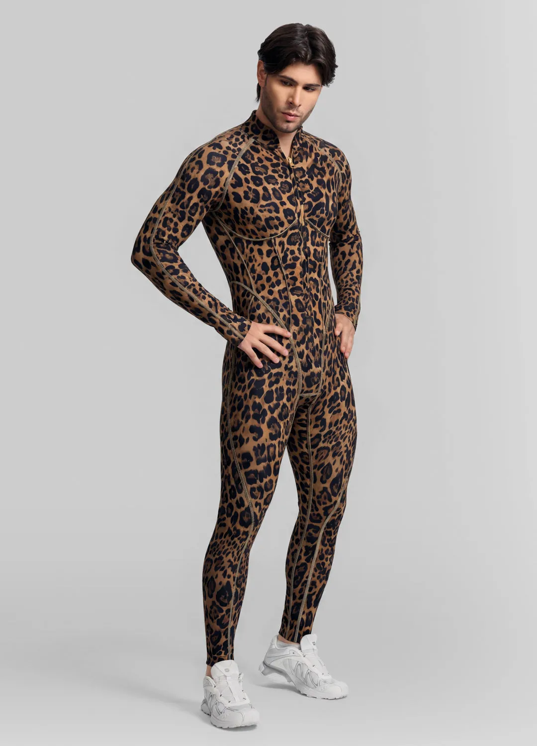 Golden Leopard Closed-Back Herosuit sold by BetterMe product image thumbnail 2