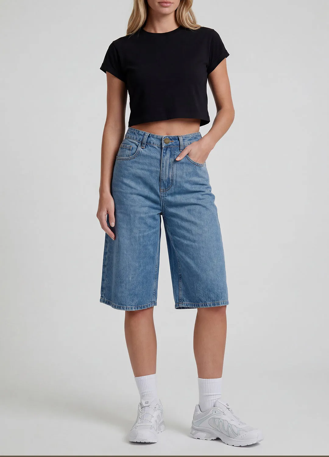 Baggy Bermuda Jorts sold by BetterMe product image thumbnail 3