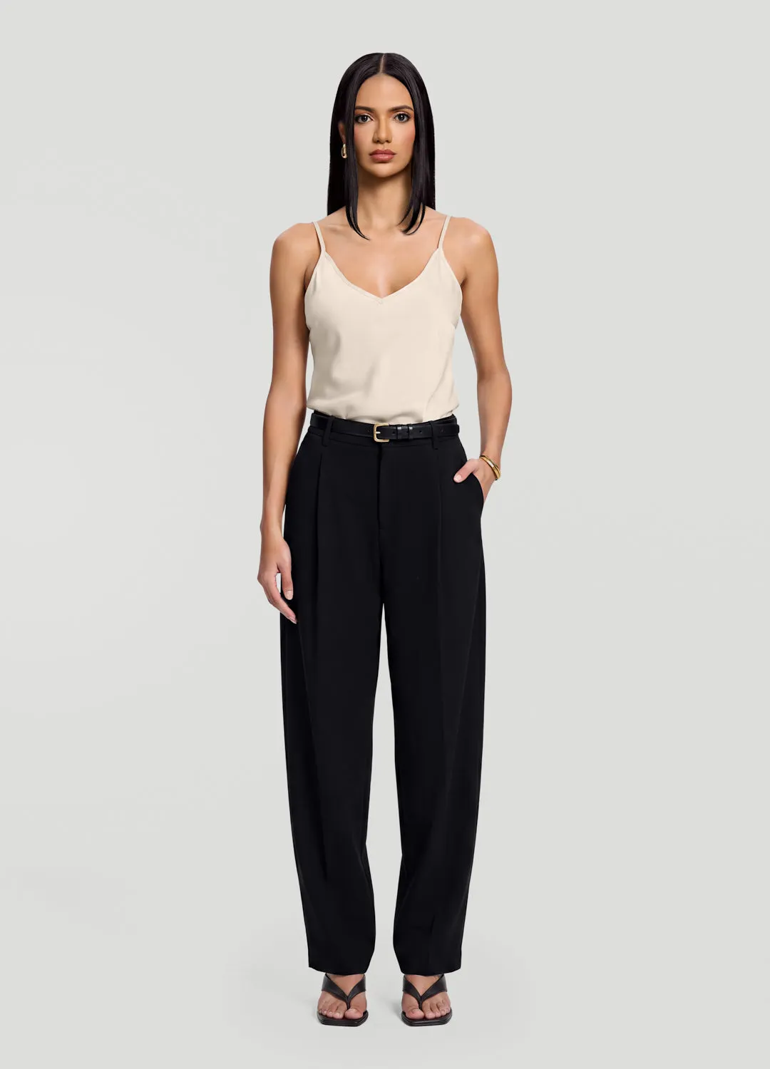 V-Neck Satin Cami Top sold by BetterMe product image thumbnail 5