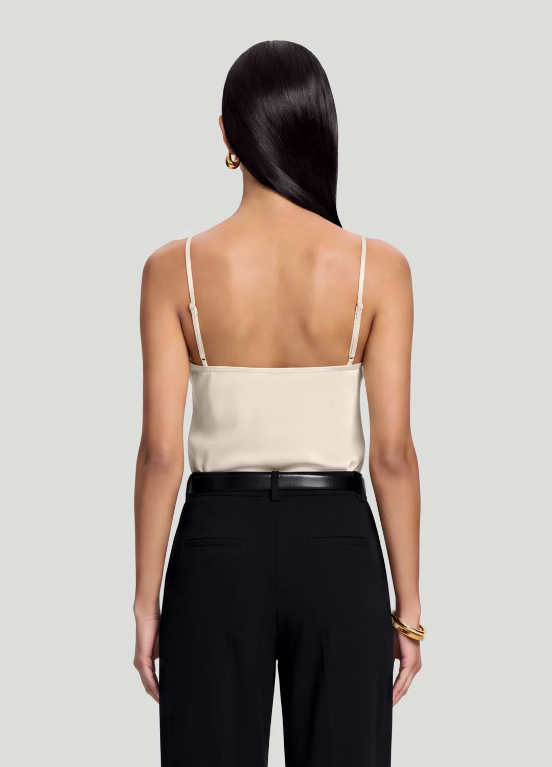 V-Neck Satin Cami Top sold by BetterMe product image thumbnail 3