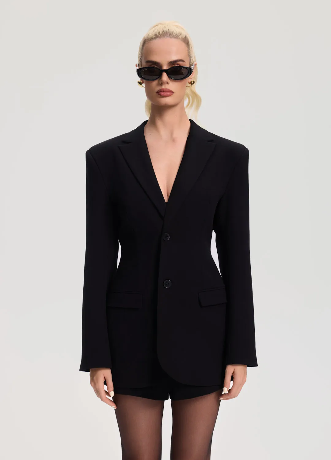 Fitted Single-Button Blazer sold by BetterMe