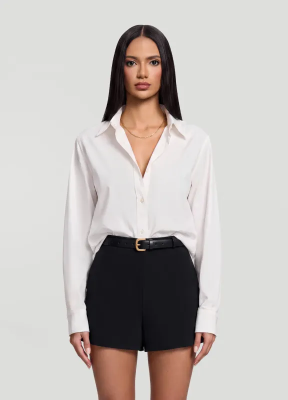 Fitted Button-Down Cotton Shirt made by BetterMe