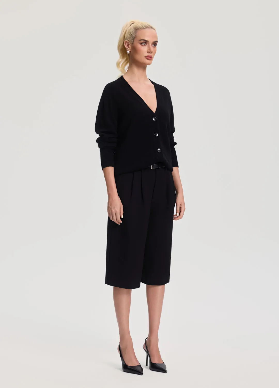 Classic Button Wool Cardigan sold by BetterMe product image thumbnail 3
