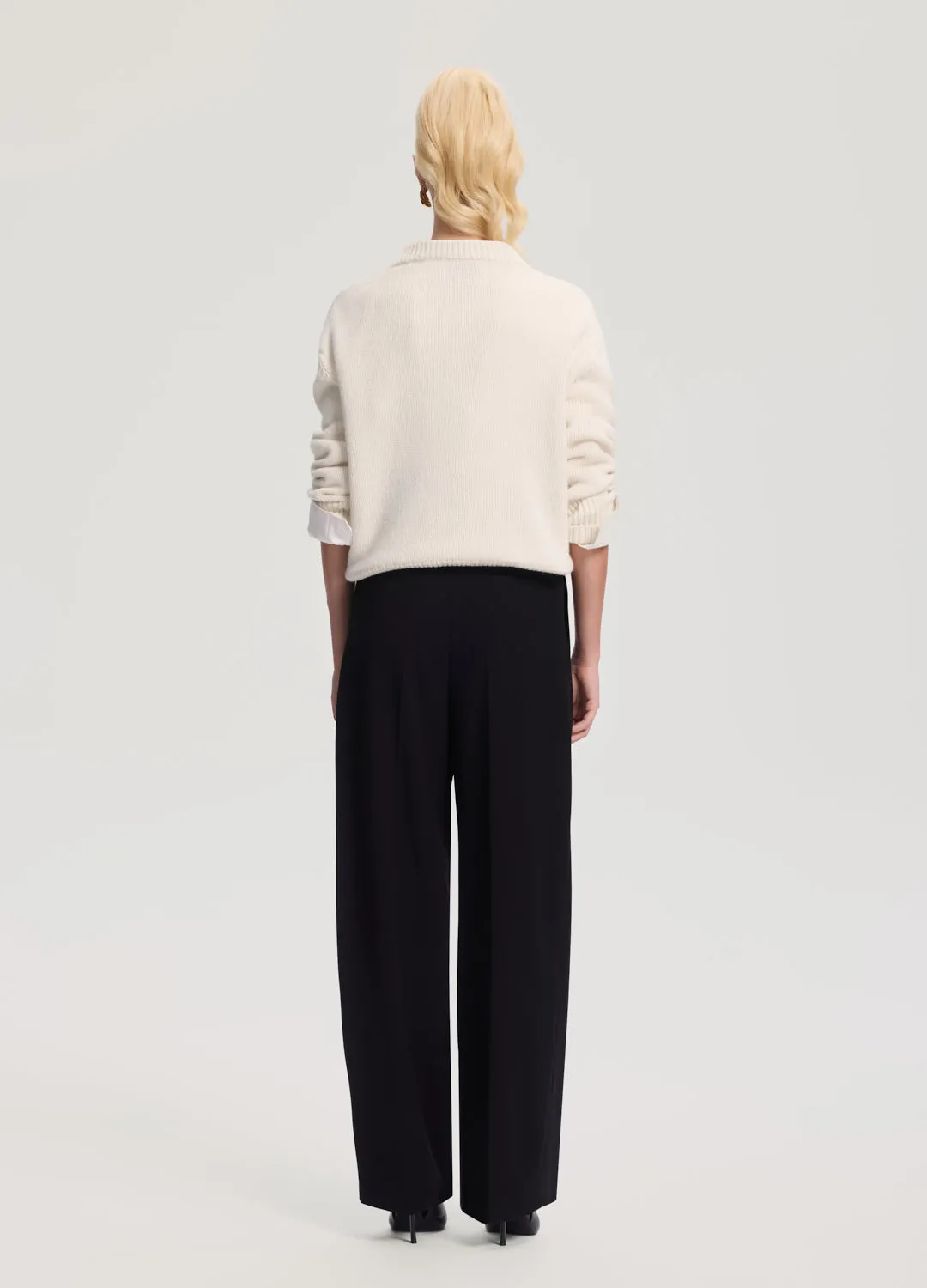 V-Neck Wool Sweater sold by BetterMe product image thumbnail 3
