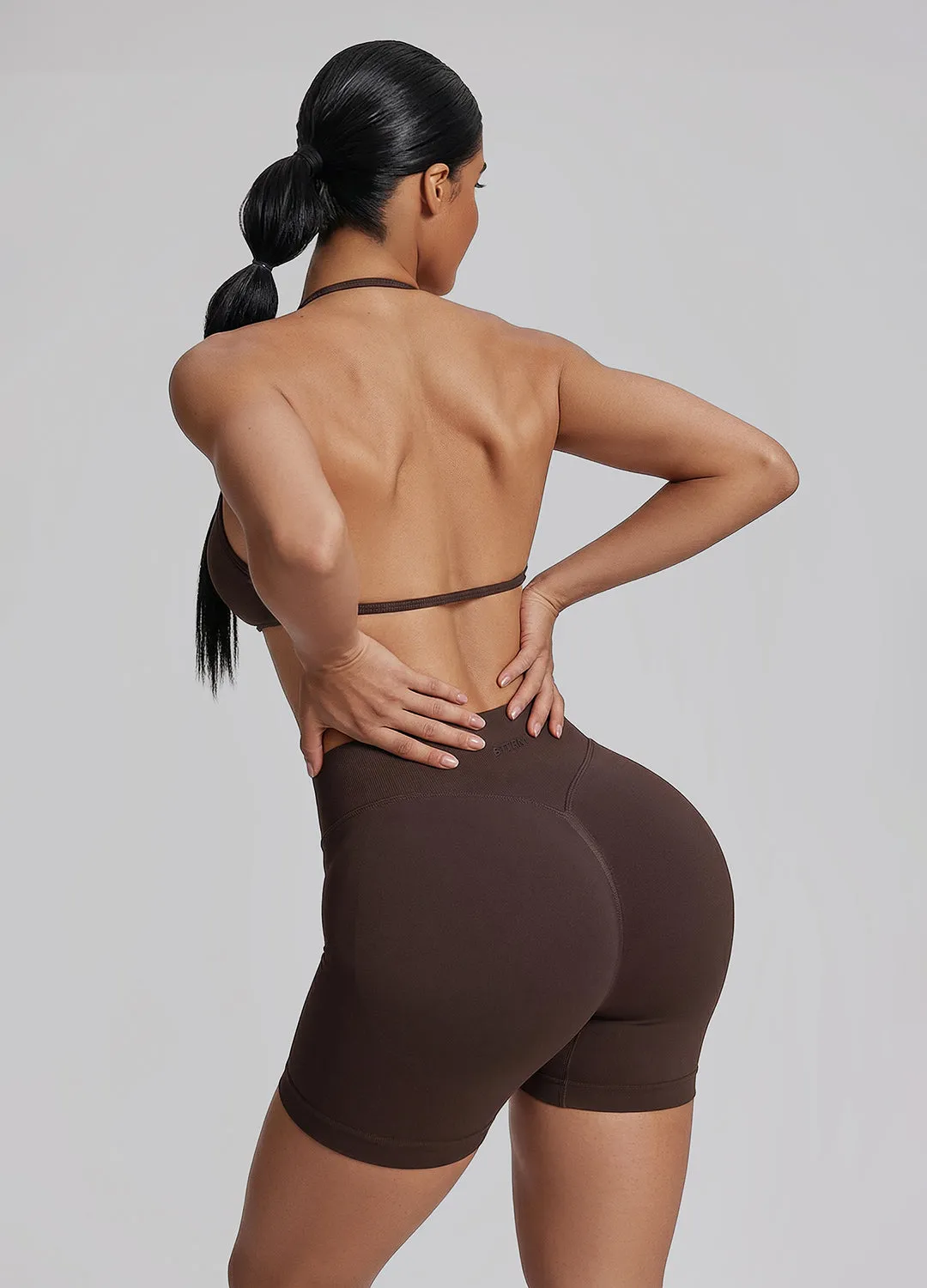 SculptMe High Waisted Butt Lifting Tummy Control Shaping Training Shorts 4.5" sold by BetterMe product image thumbnail 3