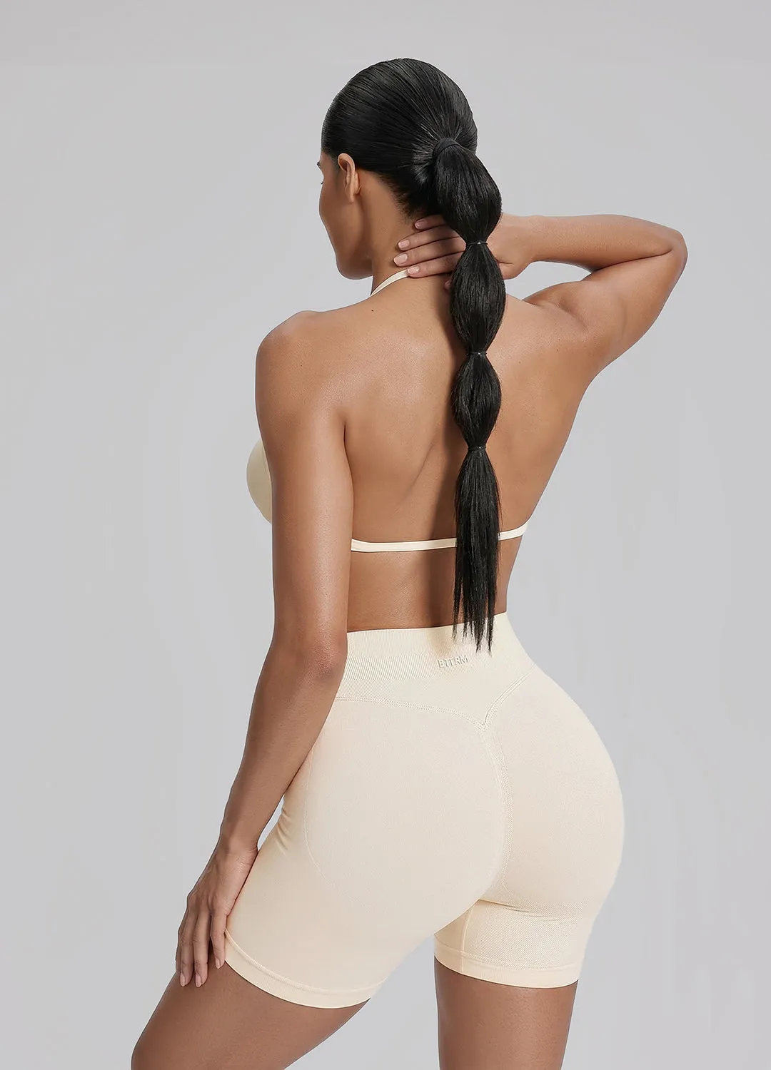 SculptMe High Waisted Butt Lifting Tummy Control Shaping Training Shorts 4.5" sold by BetterMe product image thumbnail 3