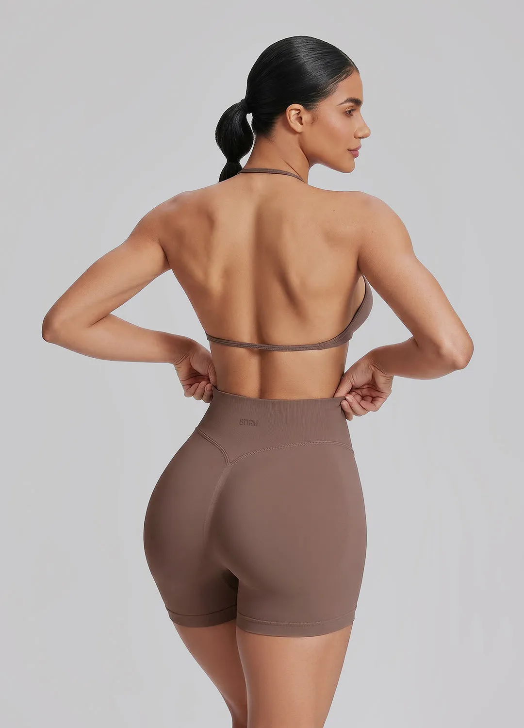 Sculpt High Waisted Butt Lifting Tummy Control Shaping Training Shorts 4.5" sold by BetterMe product image thumbnail 3