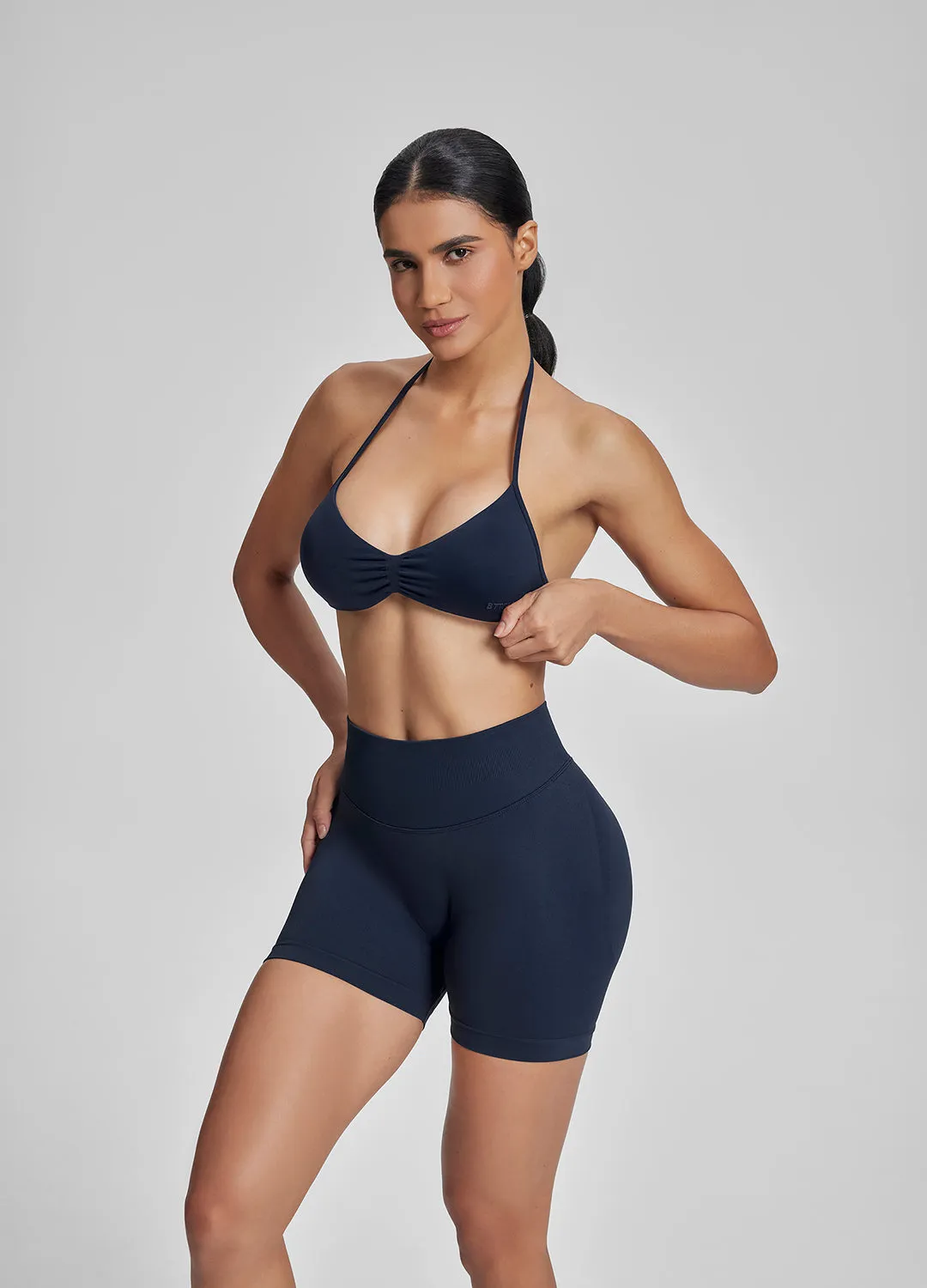 SculptMe High Waisted Butt Lifting Tummy Control Shaping Training Shorts 4.5" sold by BetterMe product image thumbnail 5