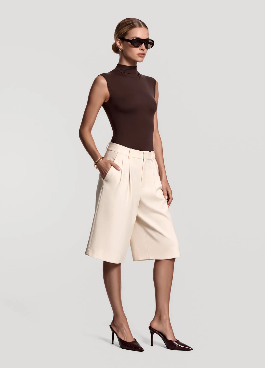 Low-Rise Bermuda Shorts sold by BetterMe product image thumbnail 5