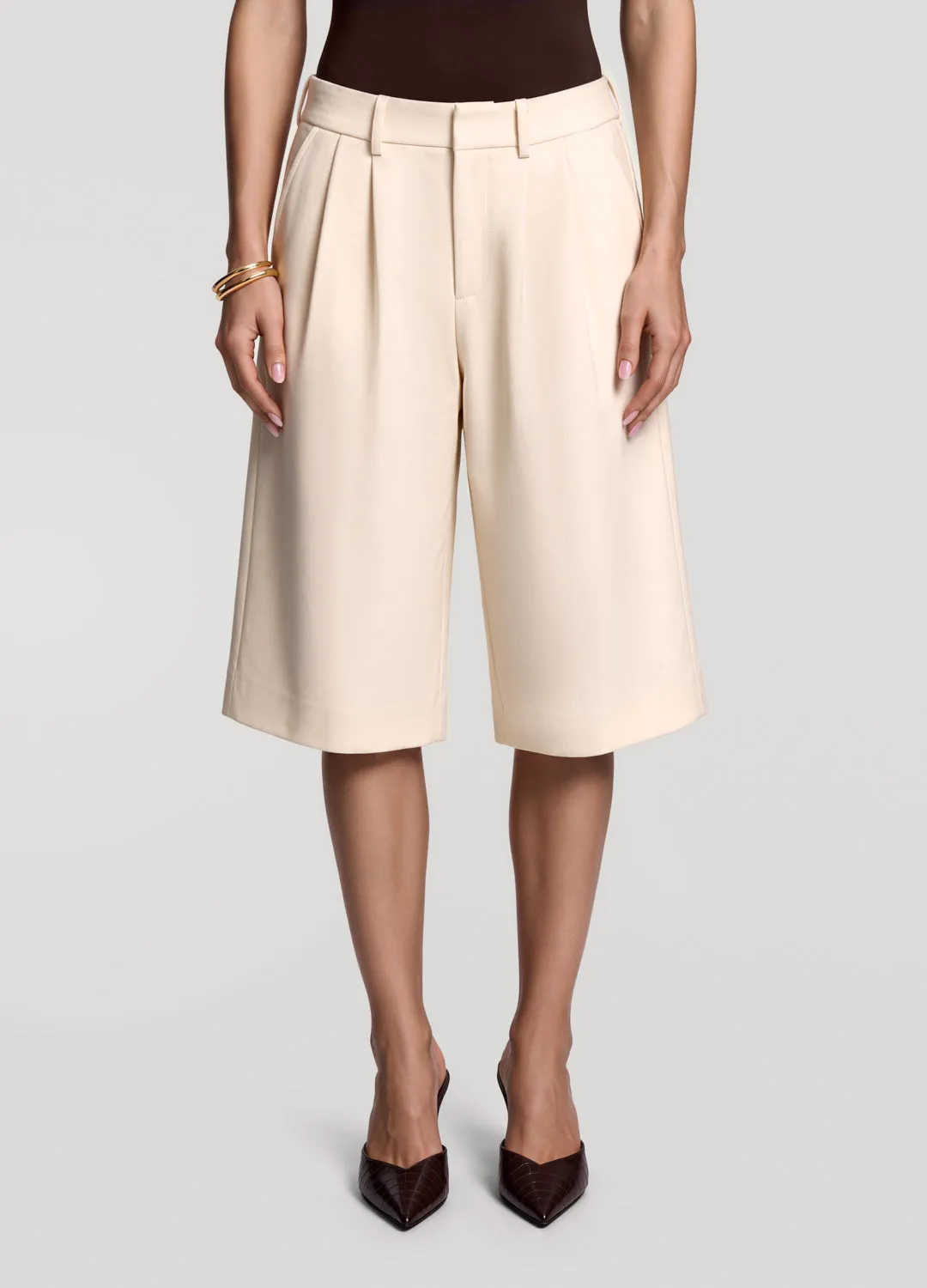 Low-Rise Bermuda Shorts sold by BetterMe