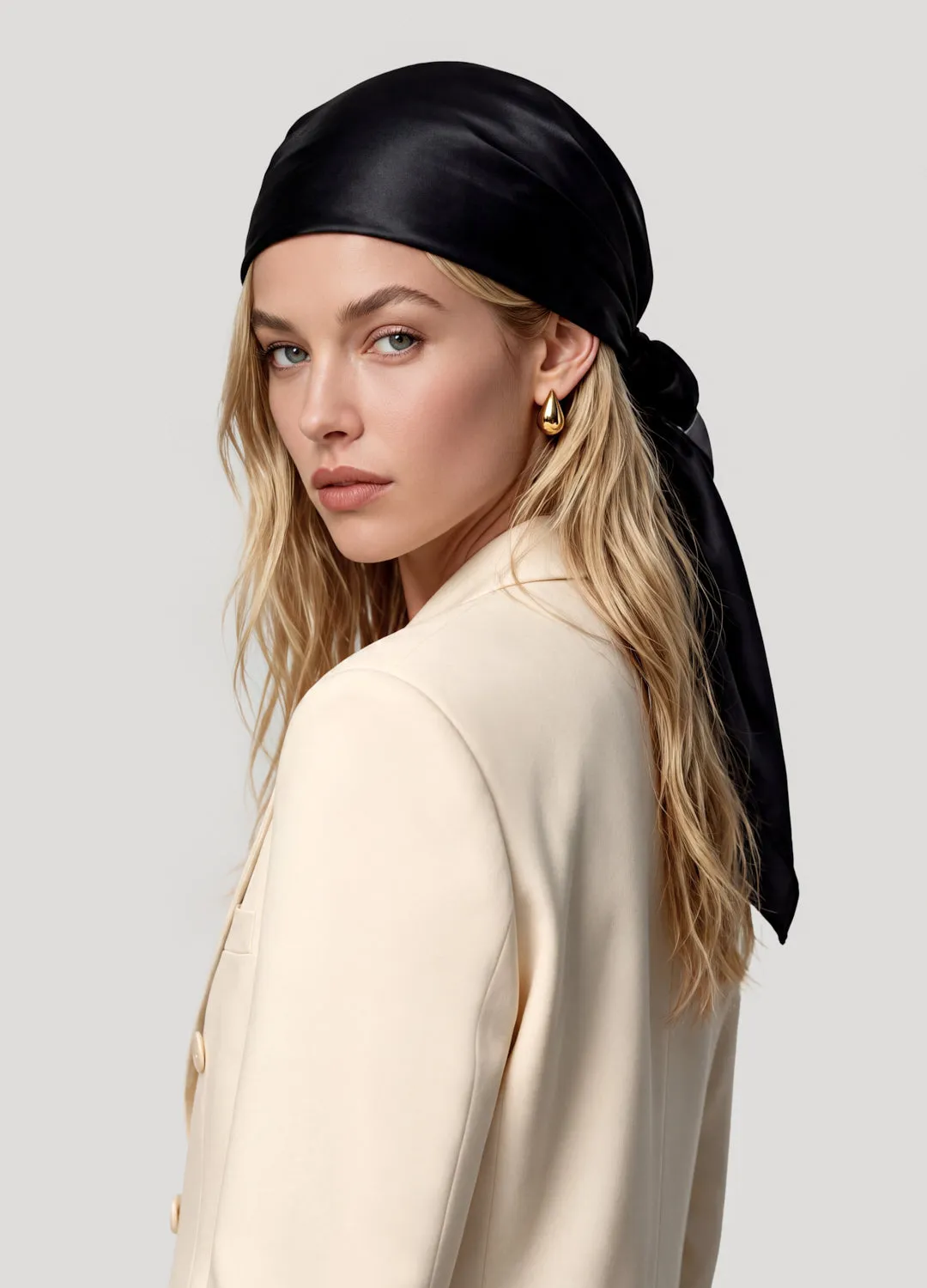 Satin Square Headscarf sold by BetterMe product image thumbnail 4