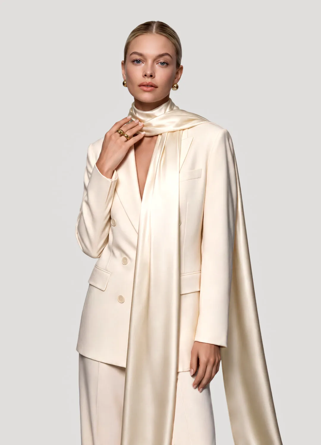 Satin Wrap Shawl sold by BetterMe product image thumbnail 2