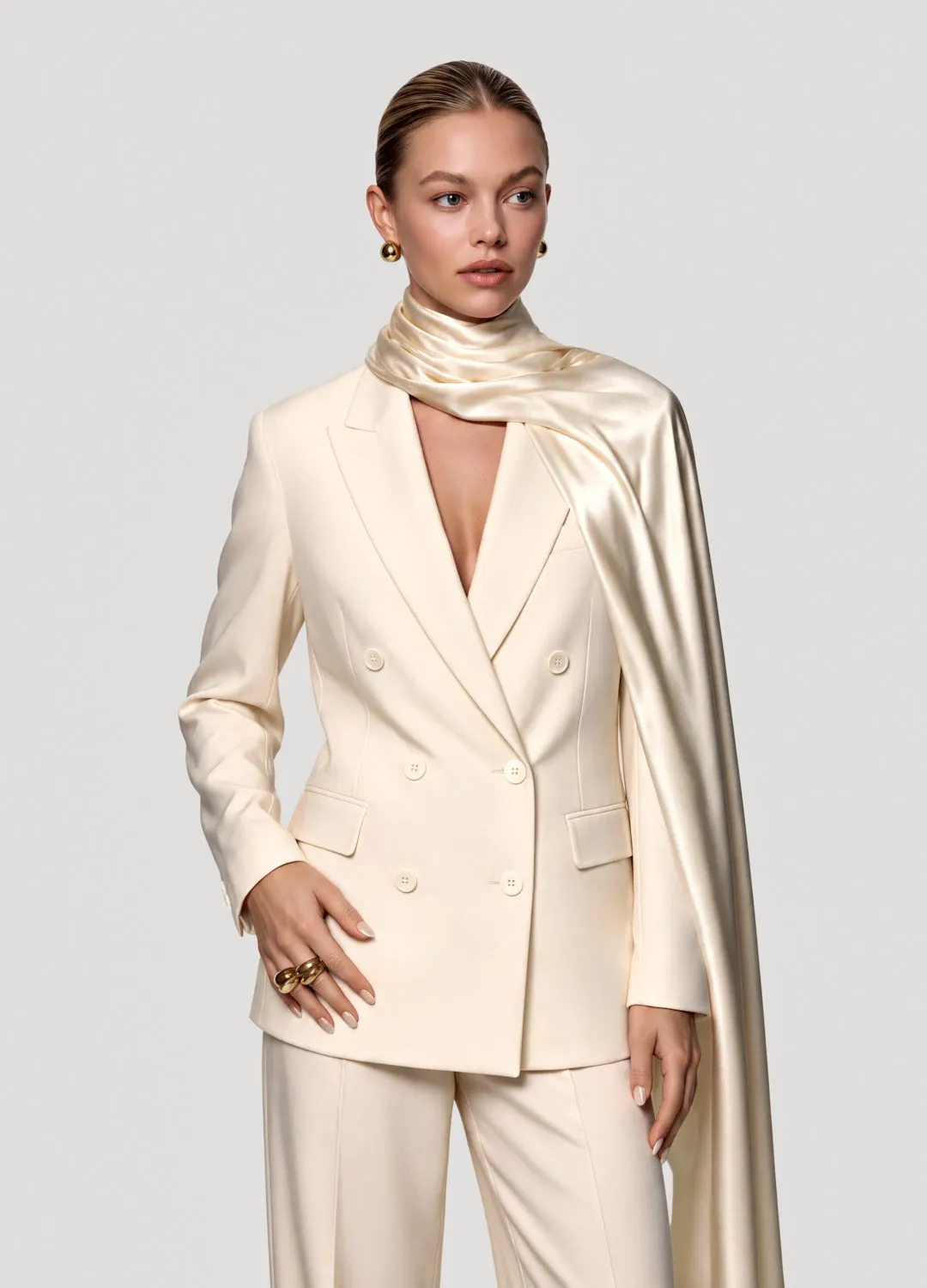 Satin Wrap Shawl sold by BetterMe product image thumbnail 4