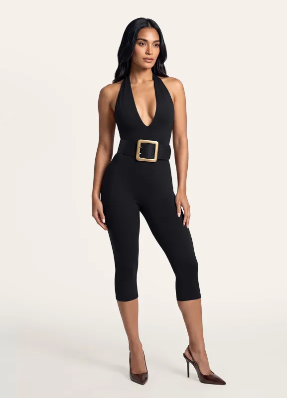Halter Neck Capri Jumpsuit made by BetterMe