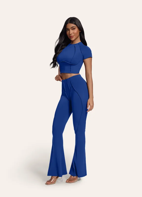 Longline Flare Leggings made by BetterMe