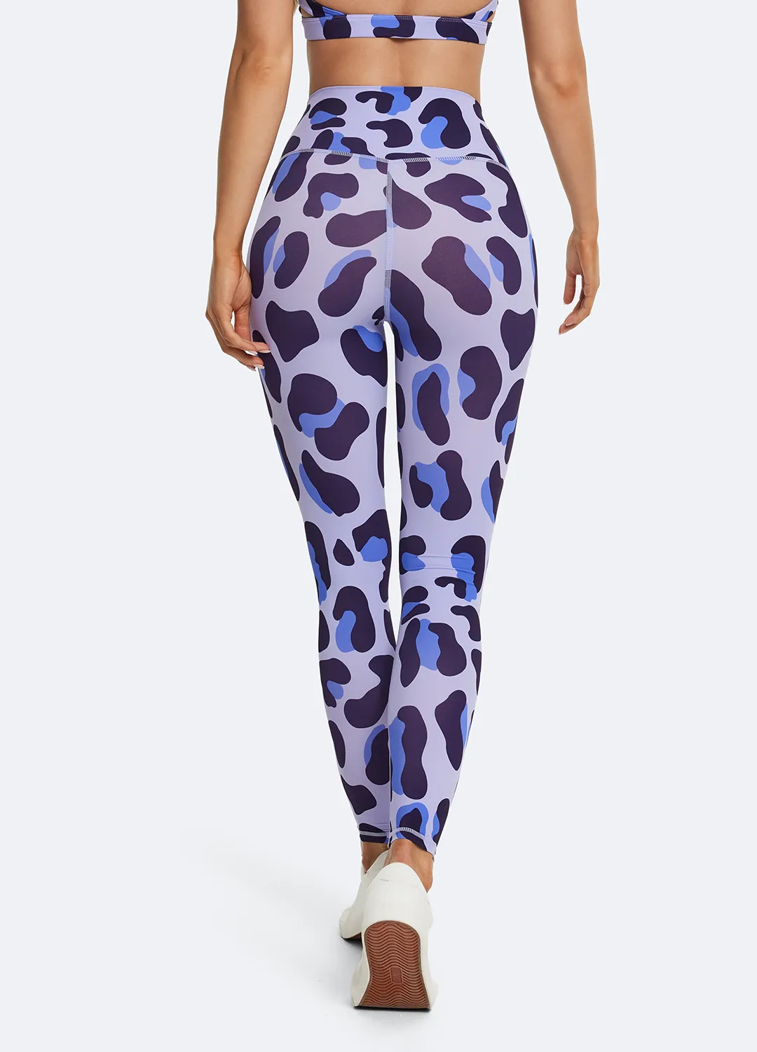 High-Waisted Leopard Leggings sold by BetterMe product image thumbnail 4