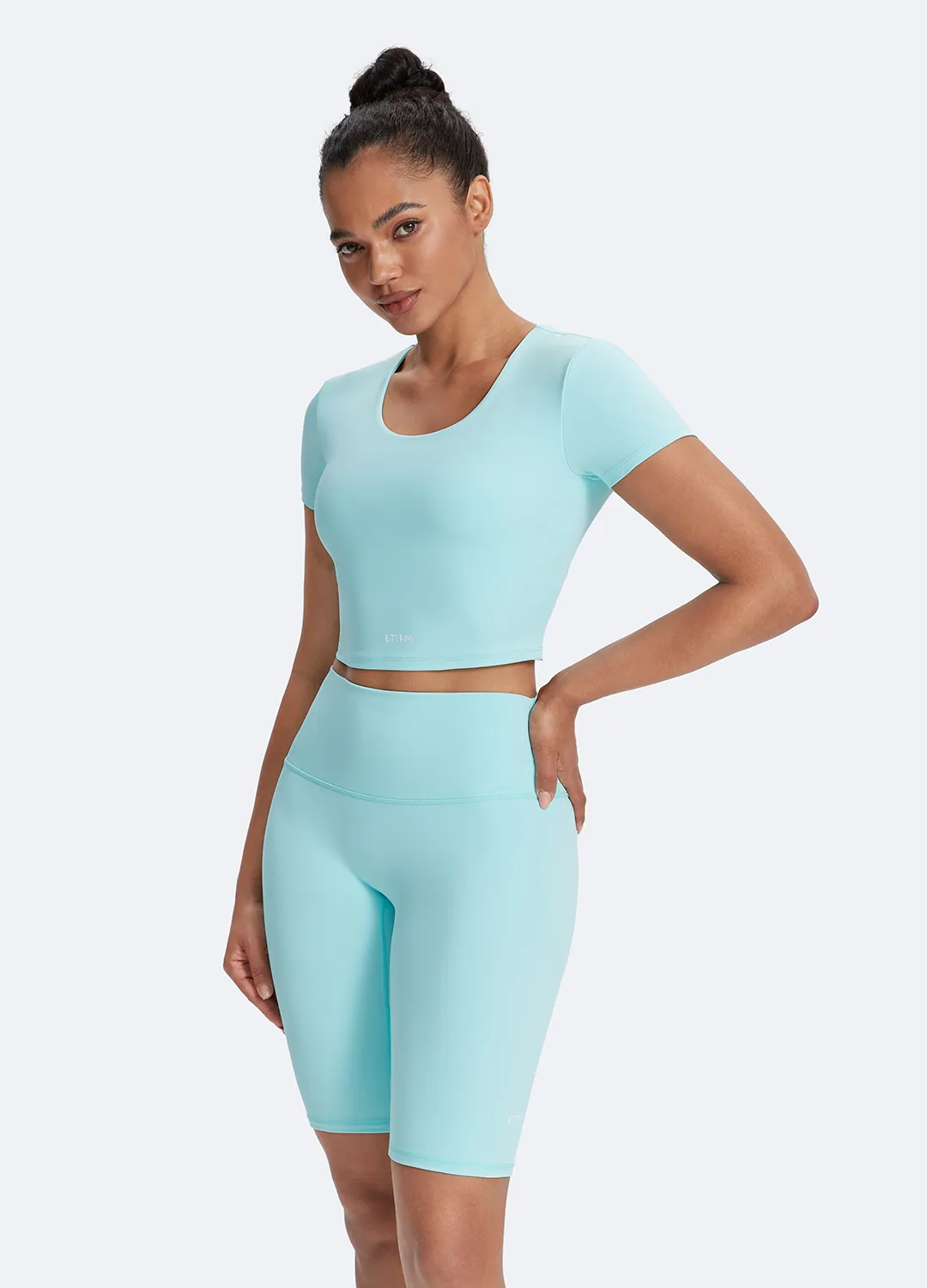 Round Neck Crop Top sold by BetterMe product image thumbnail 4