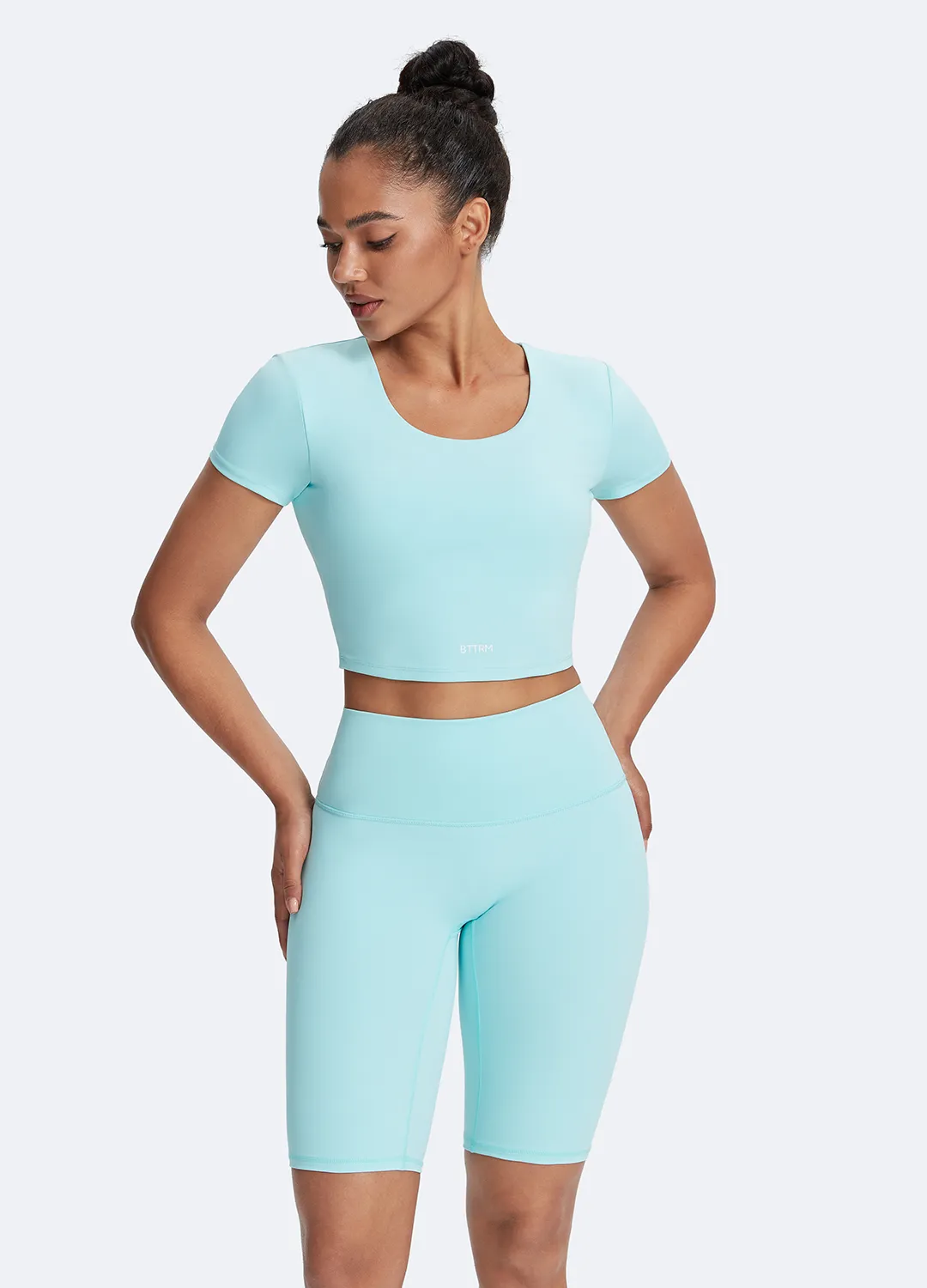 Round Neck Crop Top sold by BetterMe product image thumbnail 2