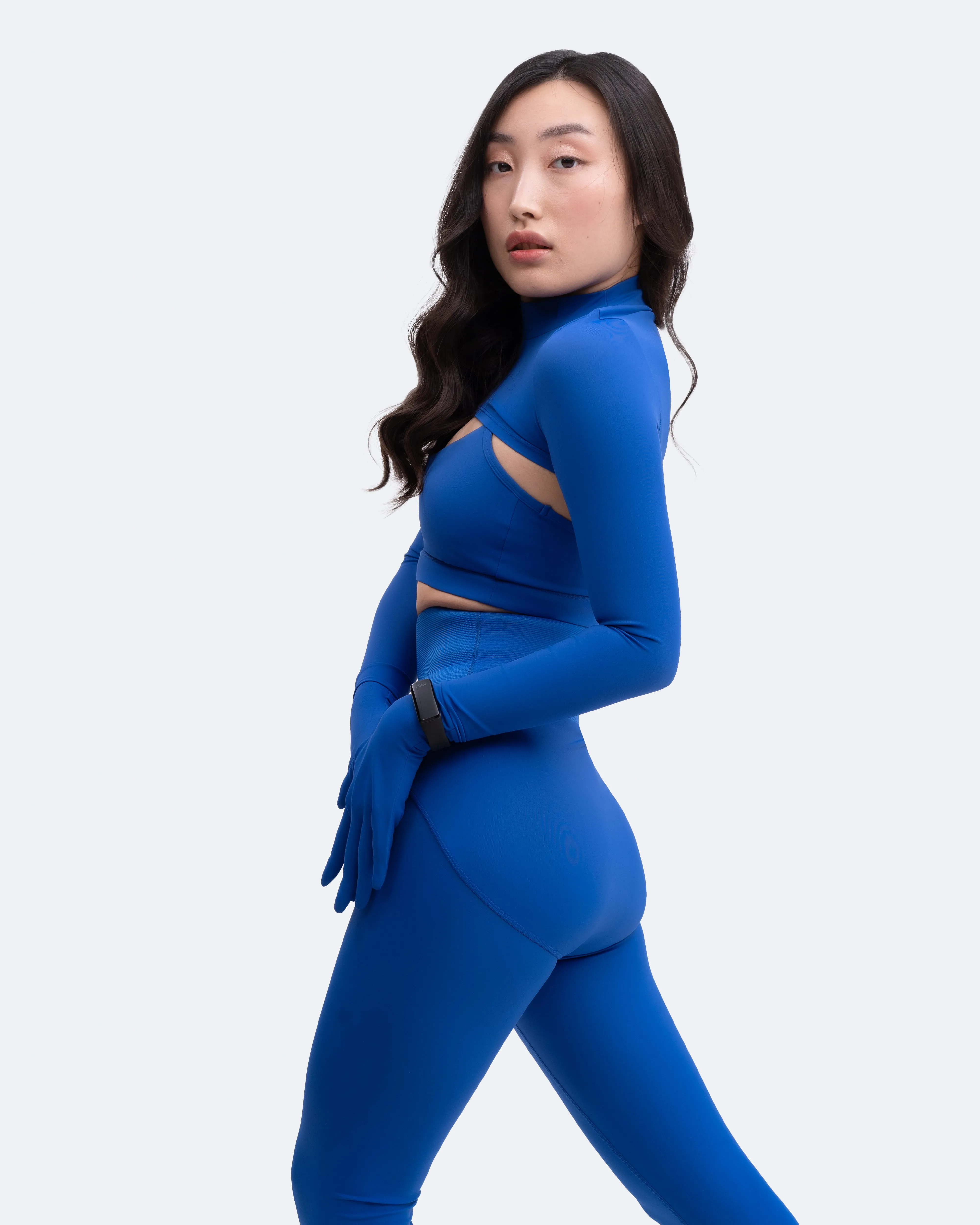 Glove Sleeve Crop Top sold by BetterMe product image thumbnail 3