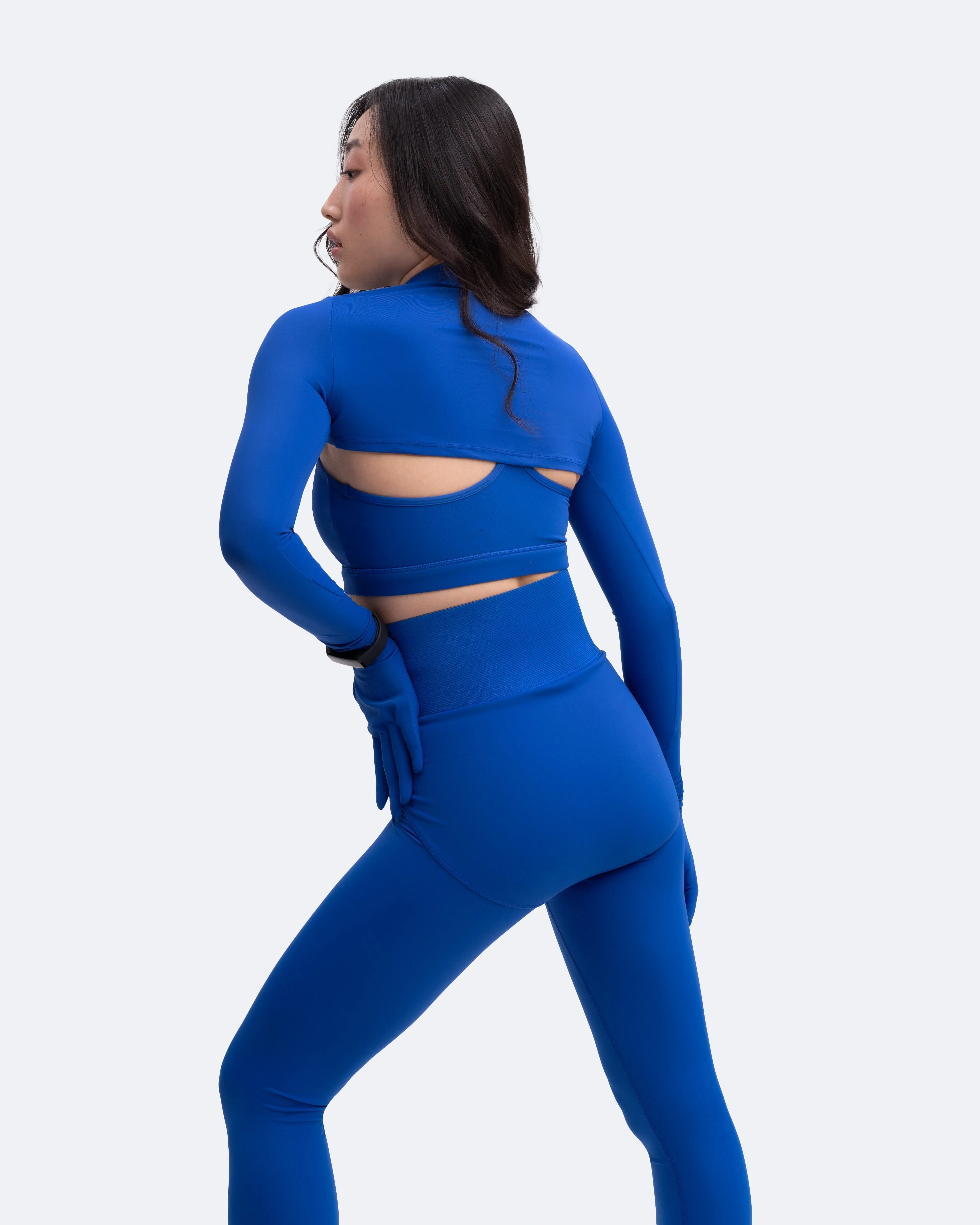 Glove Sleeve Crop Top sold by BetterMe product image thumbnail 5