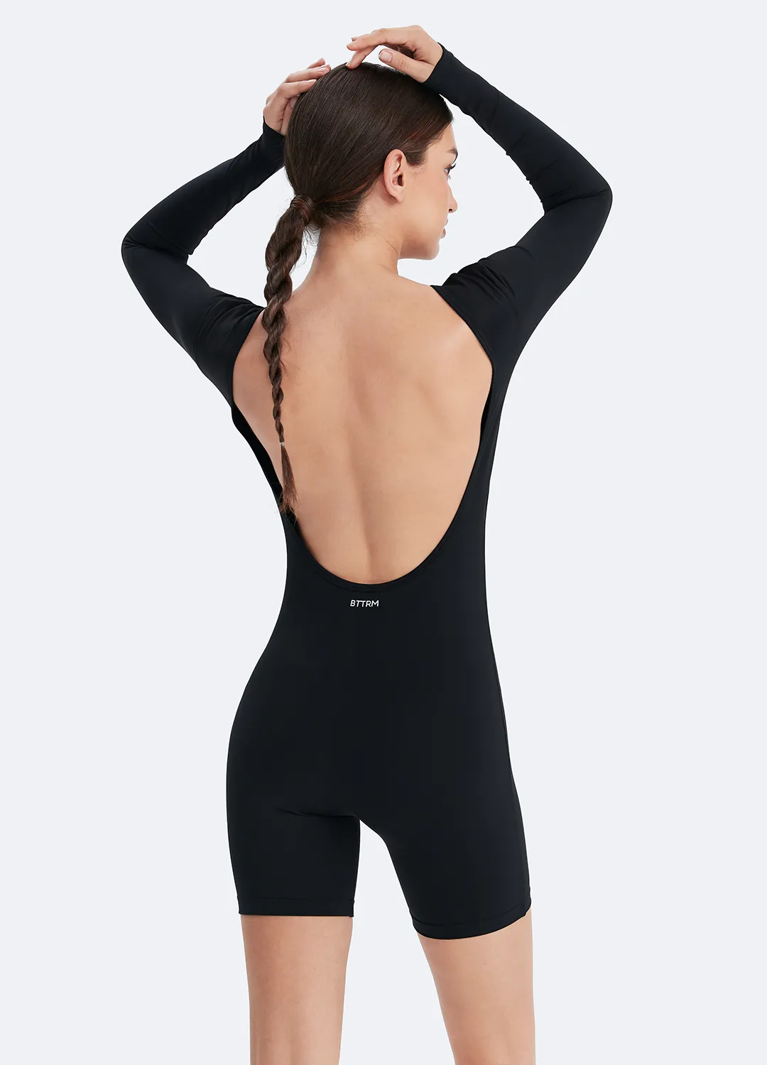 U-back Long Sleeve Bodysuit sold by BetterMe product image thumbnail 4