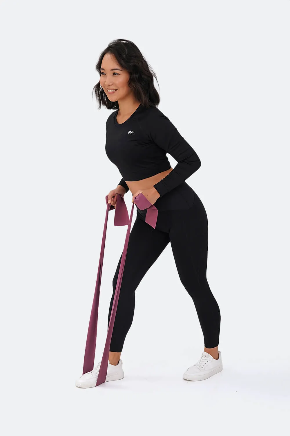 Cropped Long Sleeve Total Black sold by BetterMe product image thumbnail 5