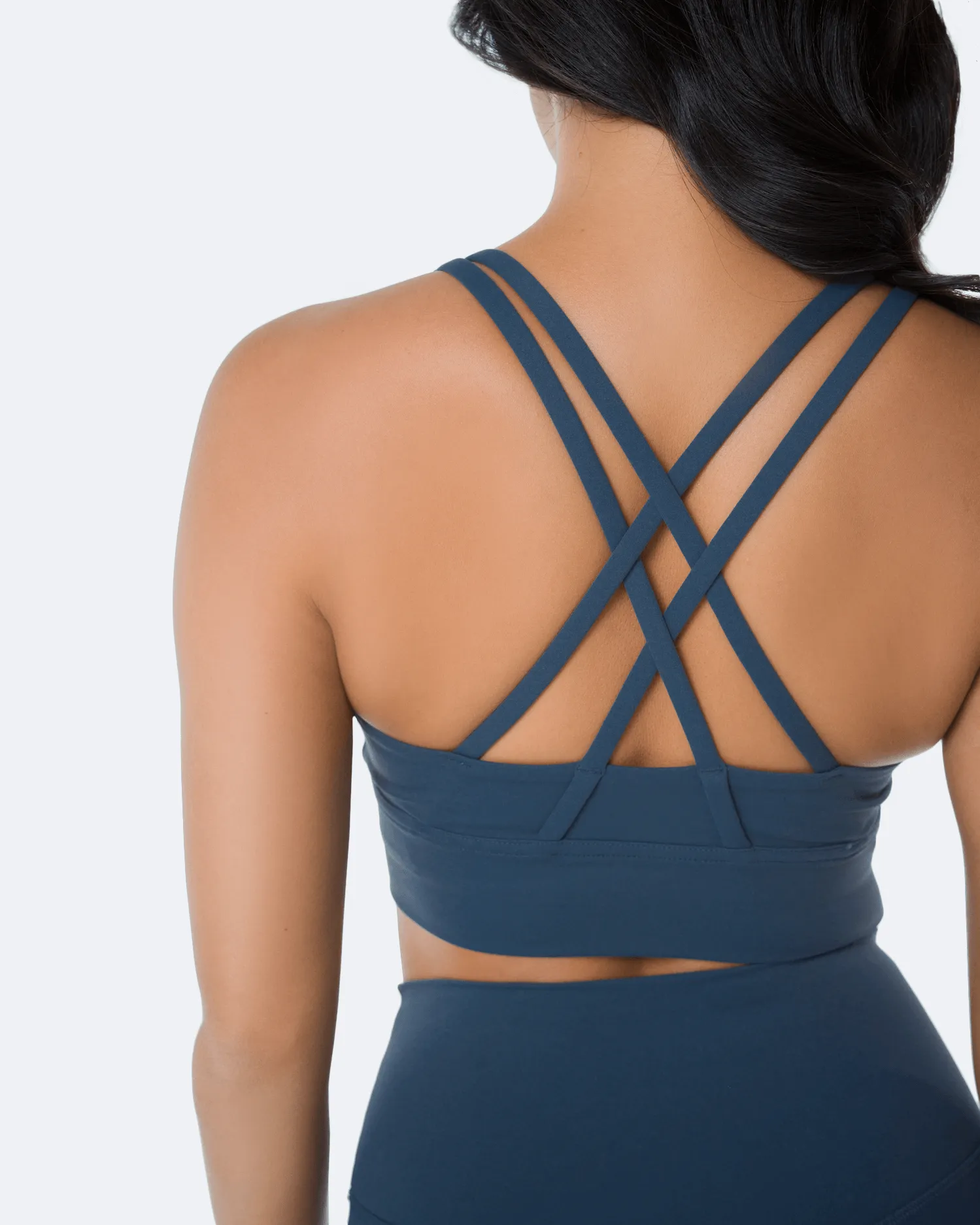 Iris Blue Strappy Back Top sold by BetterMe product image thumbnail 4