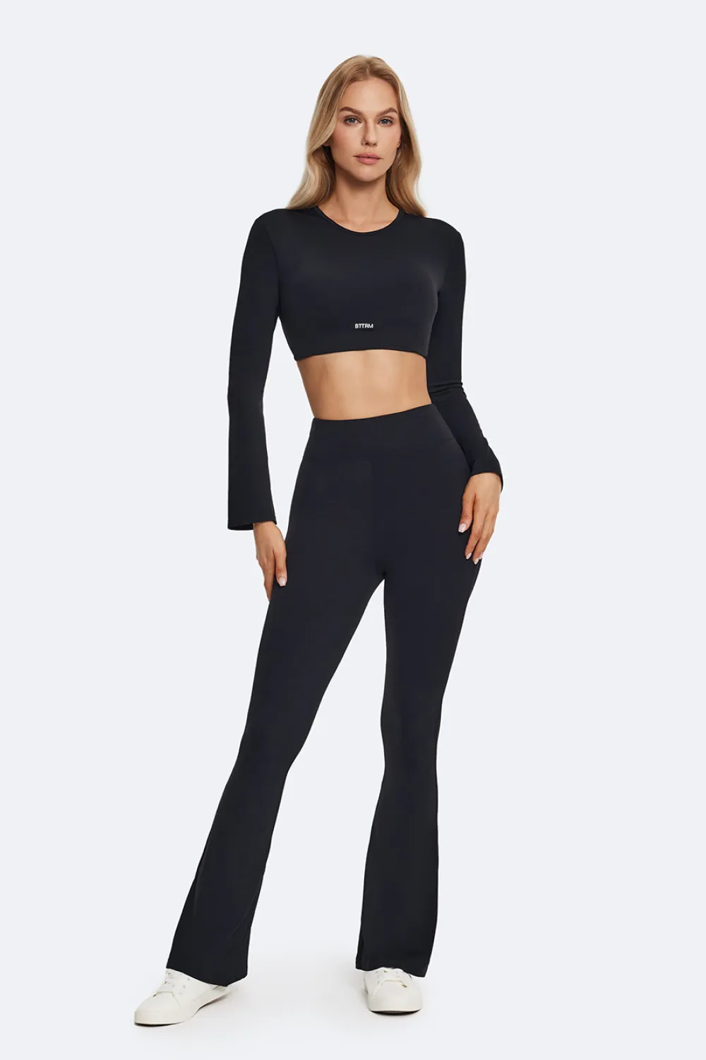 High-Waisted Flared Leggings sold by BetterMe
