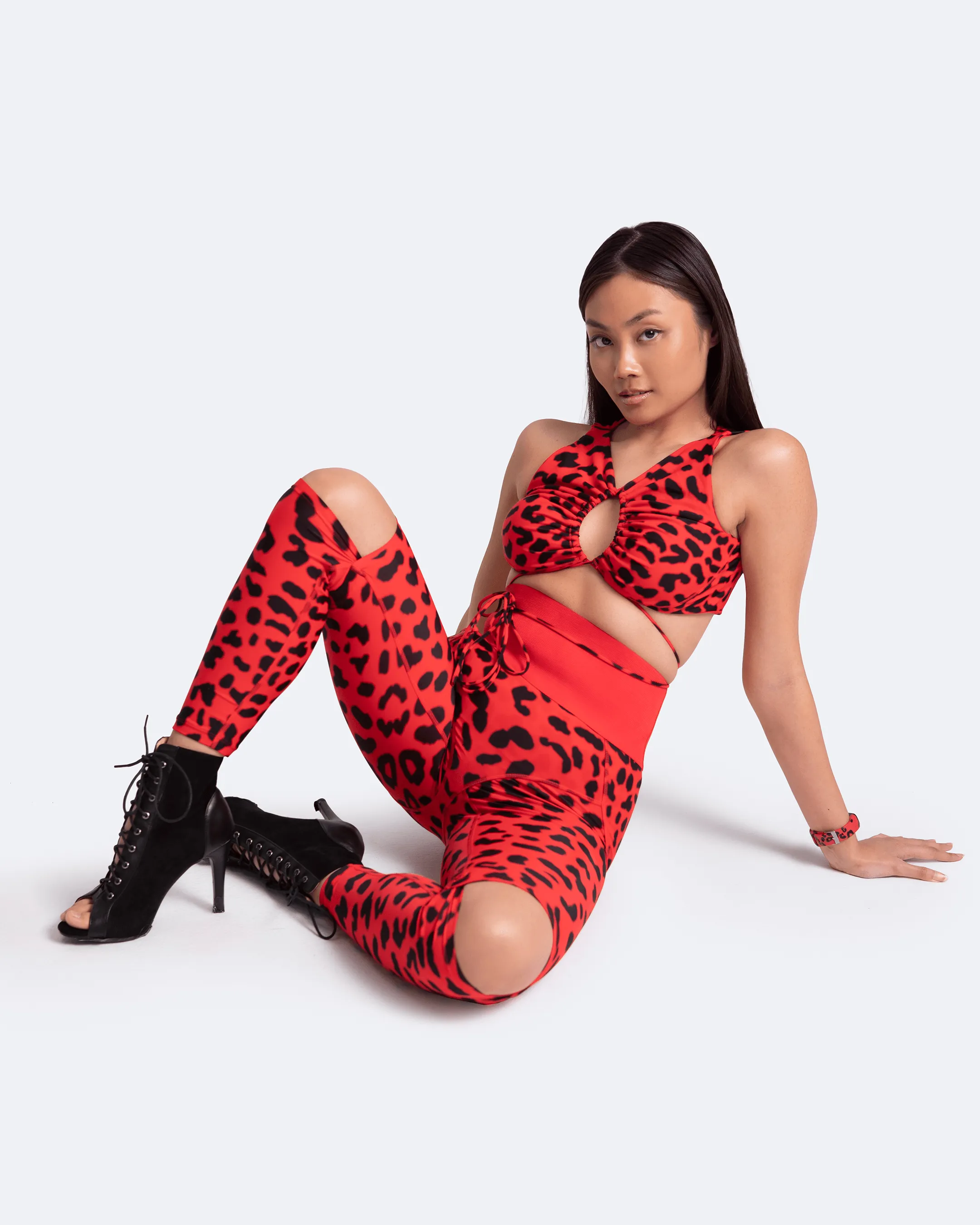 High-Rise Knee-Slit Leggings sold by BetterMe product image thumbnail 5