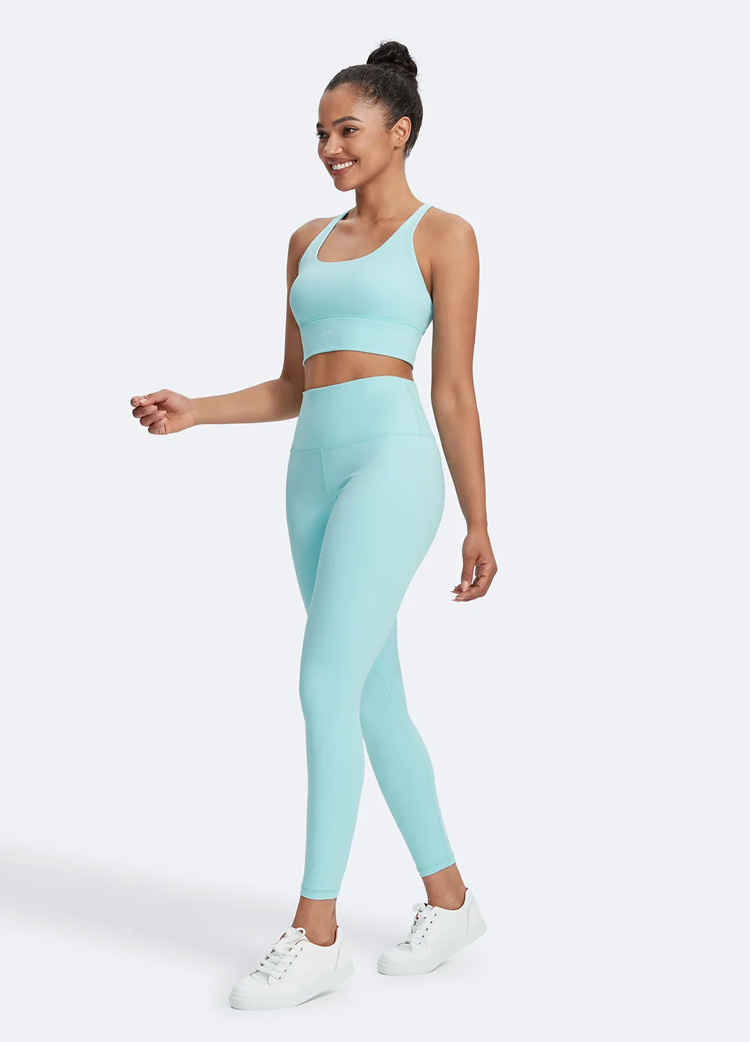 Straps and Support Bra & Pilates High-Rise Leggings Set - TEST sold by BetterMe product image thumbnail 4