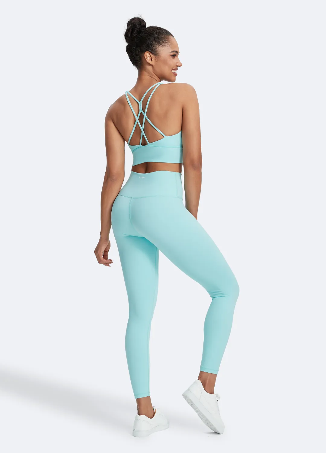 Straps and Support Bra & Pilates High-Rise Leggings Set - TEST sold by BetterMe product image thumbnail 3