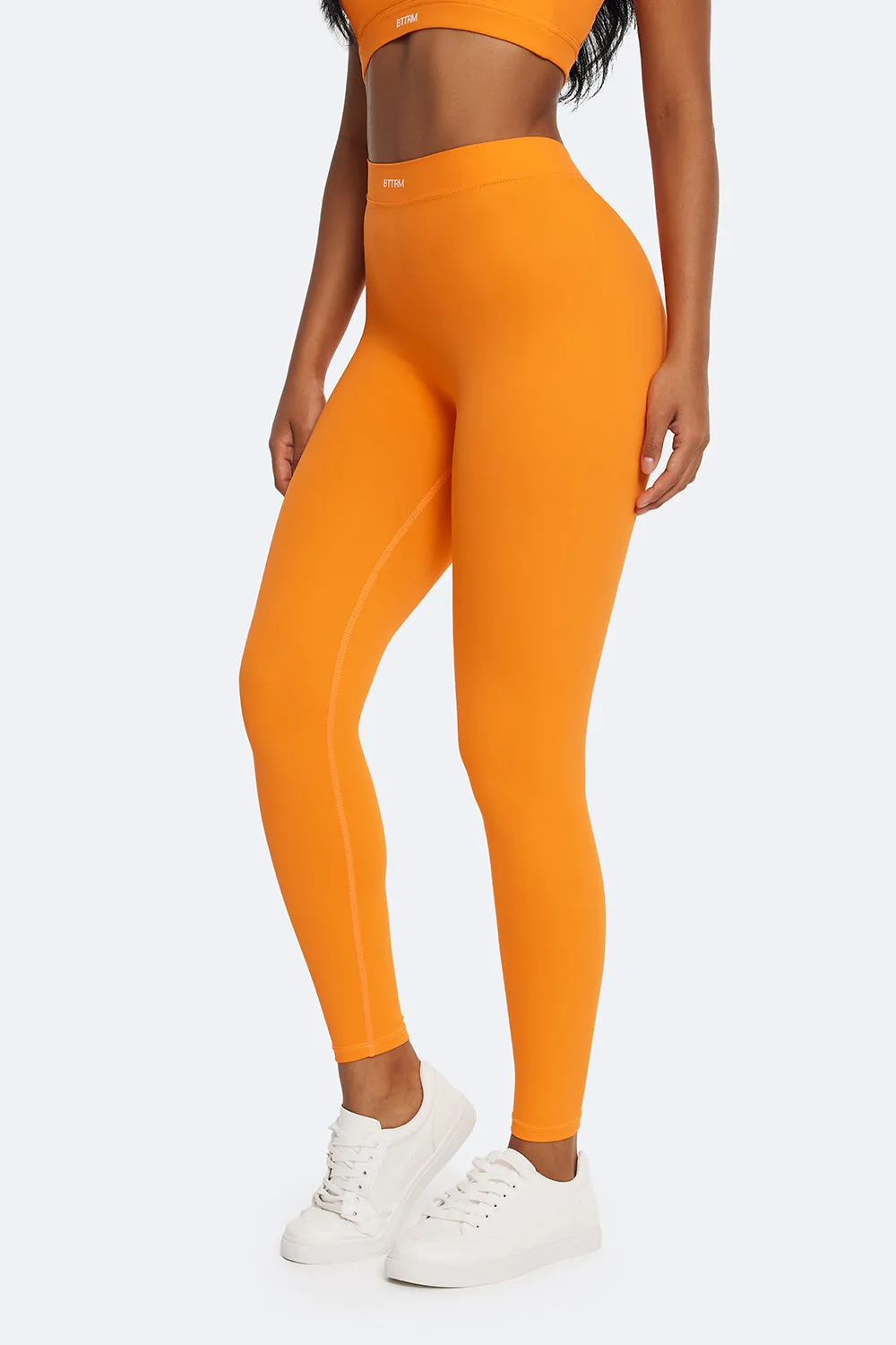 Ruched High-Waisted Leggings sold by BetterMe product image thumbnail 3