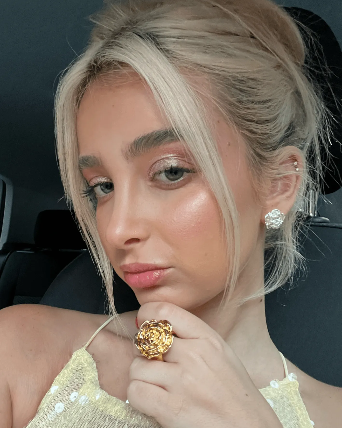 Rose Stud Earrings sold by Emma Pills product image thumbnail 2