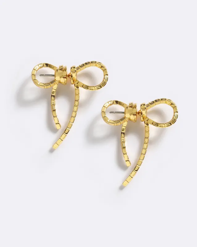 Tie Me Up Earrings sold by Emma Pills