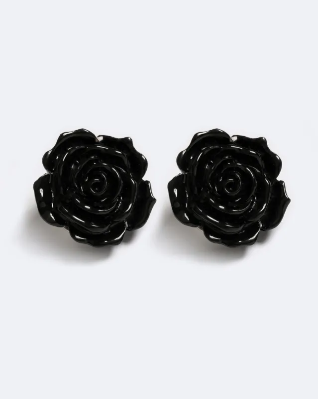 Rose Noir Earrings sold by Emma Pills