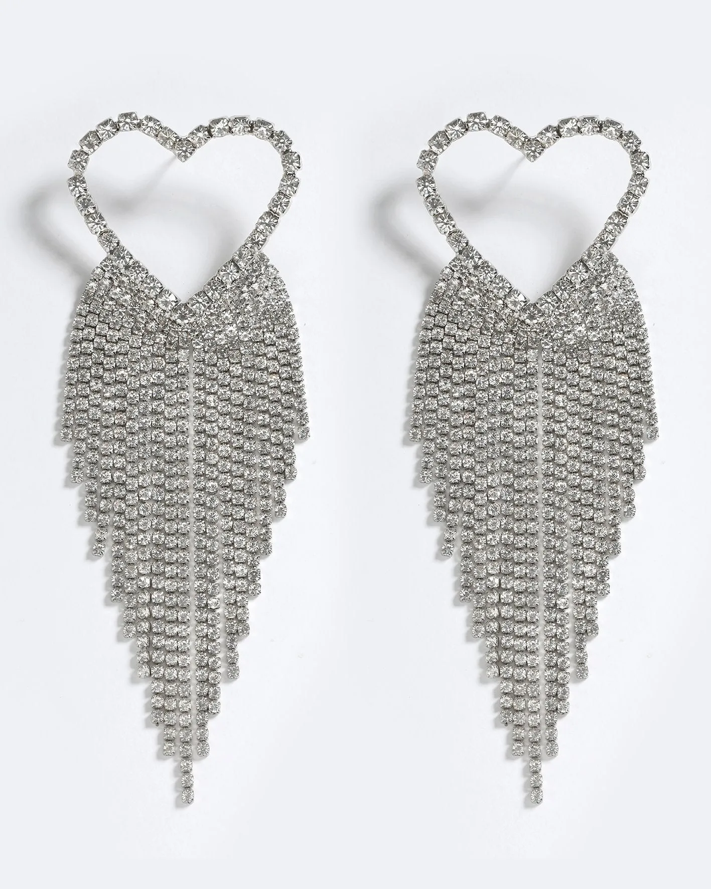 SPARKLING HEART EARRINGS sold by Emma Pills product image thumbnail 3