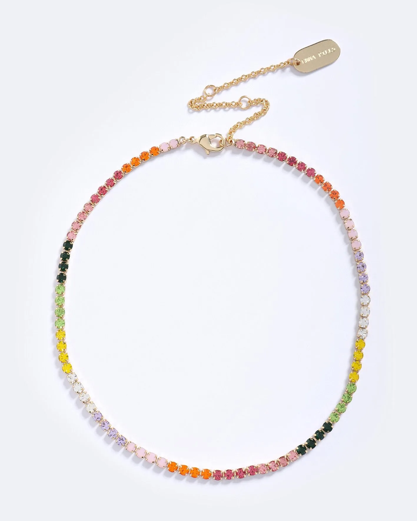 RAINBOW CRYSTAL CHOKER sold by Emma Pills