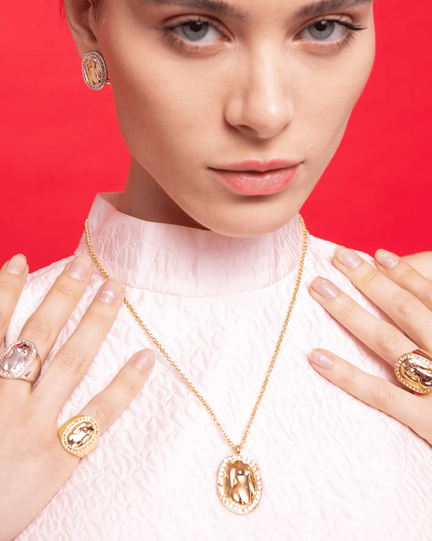 CAMEO PINKY RING sold by Emma Pills product image thumbnail 2