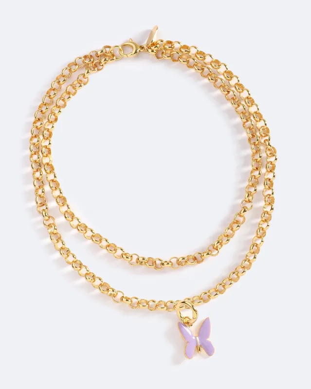 BUTTERFLY MAGIC MINI CHAIN sold by Emma Pills