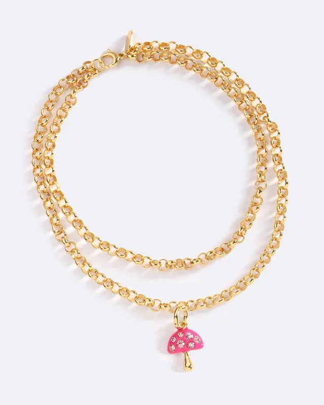 MUSHROOM MAGIC NECKLACE sold by Emma Pills