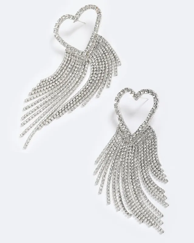 🎁 SPARKLING HEART EARRINGS (100% off) sold by Emma Pills