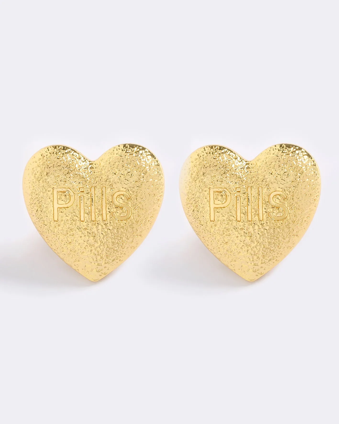 FEARLESS HEART STUDS sold by Emma Pills