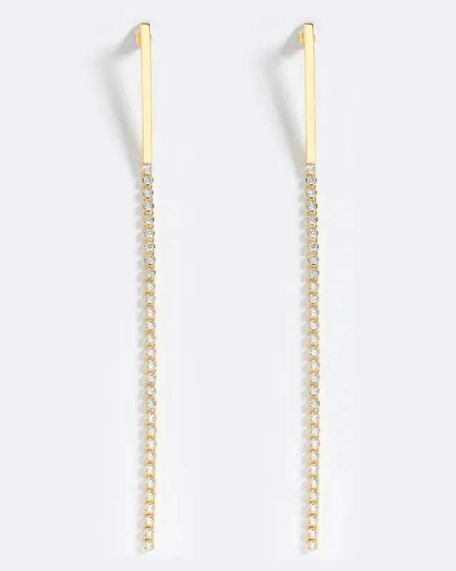 LONG AF NIGHT AHEAD EARRINGS sold by Emma Pills